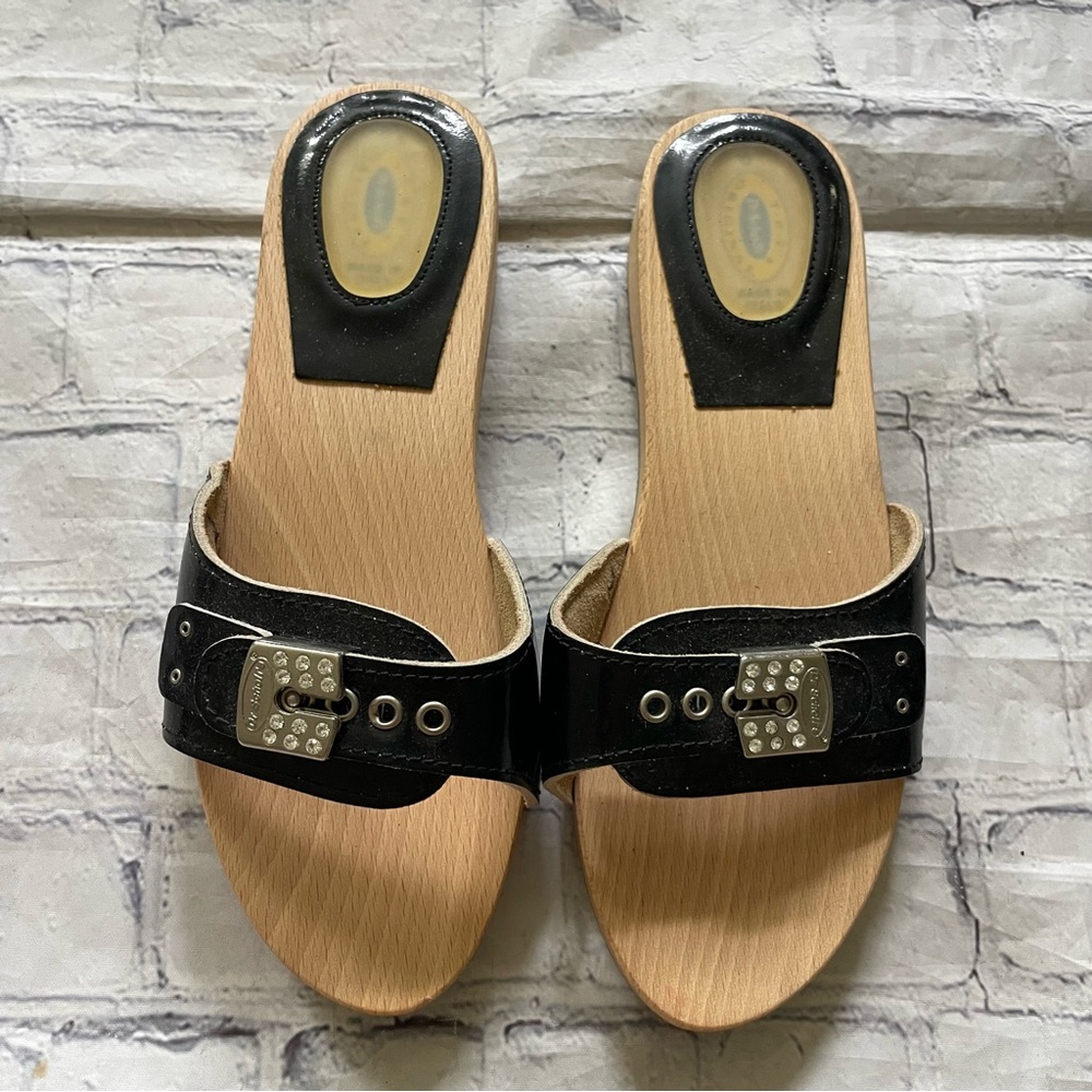 Dr. Scholl's Original Wooden Clog Sandal - Picture 4 of 4